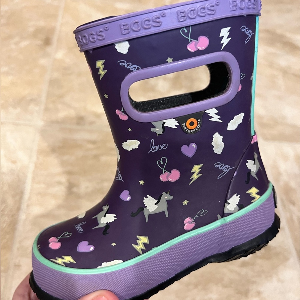 Toddler Girls BOGS "Skipper" Waterproof Boots